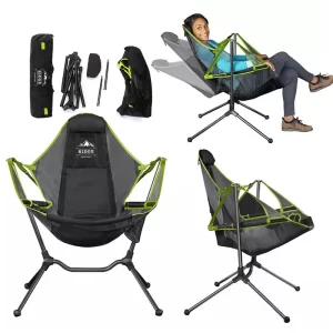 Quality Camping Picnic Chair Lightweight Portable Furniture Camping Chair Folding Outdoor Beach Camping Travel Chair Garden Patio Rocking Chair