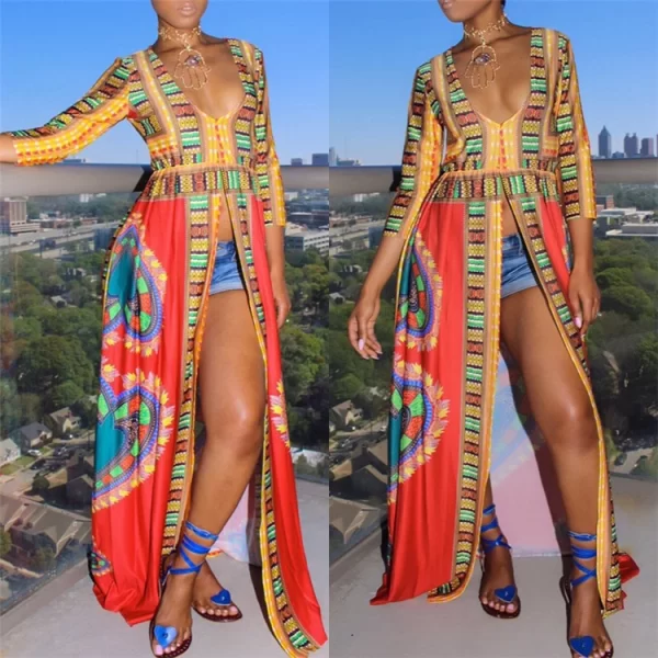 Abaya Muslim Women African Kitenge Dress Designs