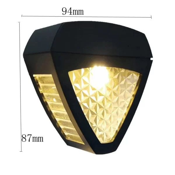 IP65 Waterproof Staircase Night Light Path Stair  Fence Wall Landscape Lamp LED Solar Lights Outdoor Garden - Image 3