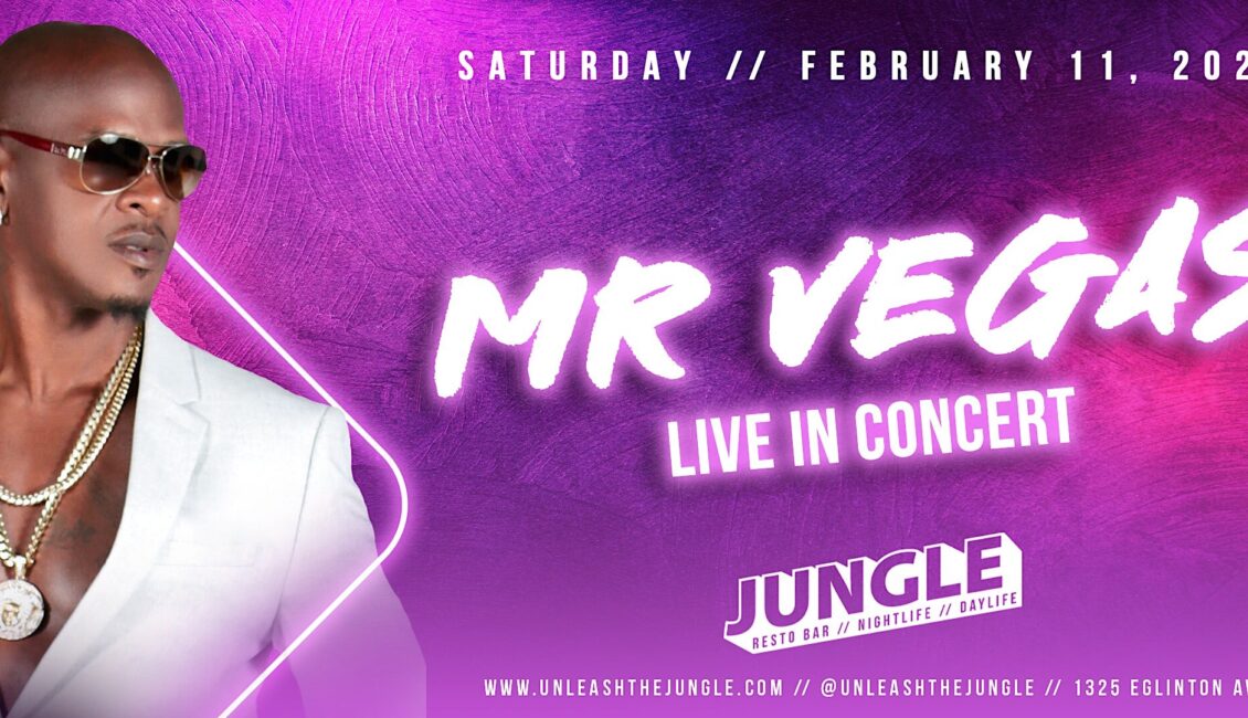 MR VEGAS Live In Concert Inside JUNGLE