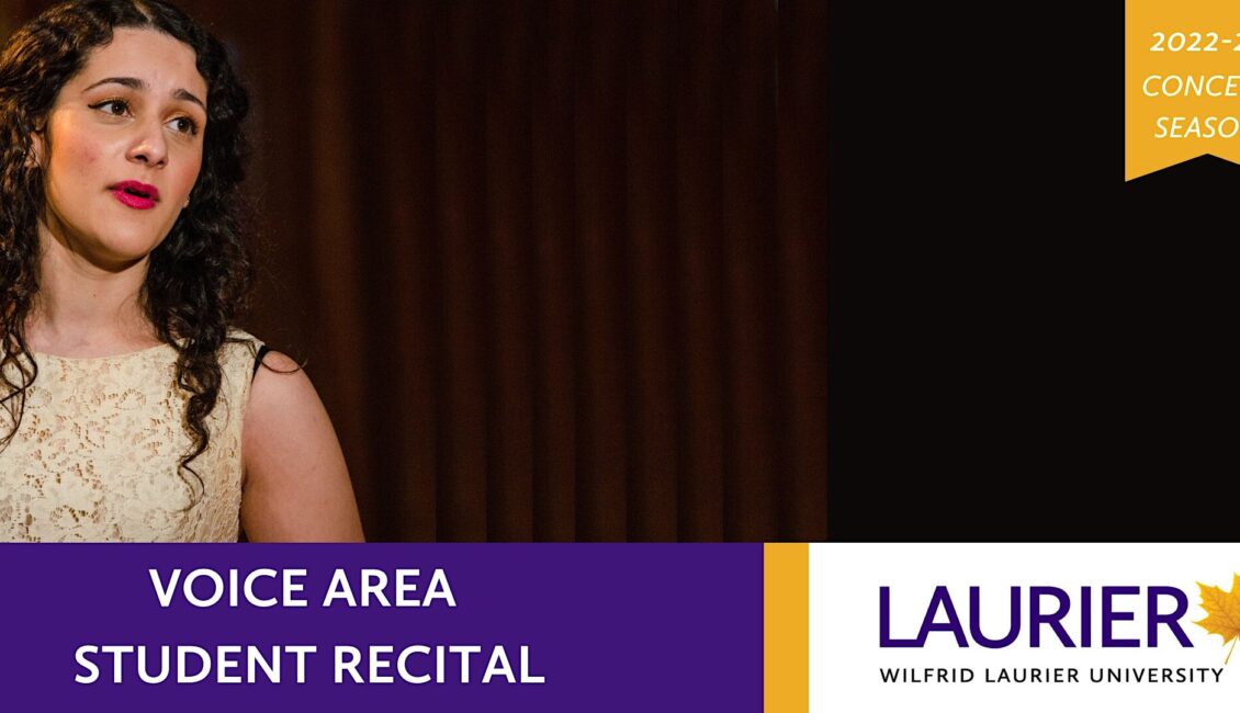 Voice Area Student Recital