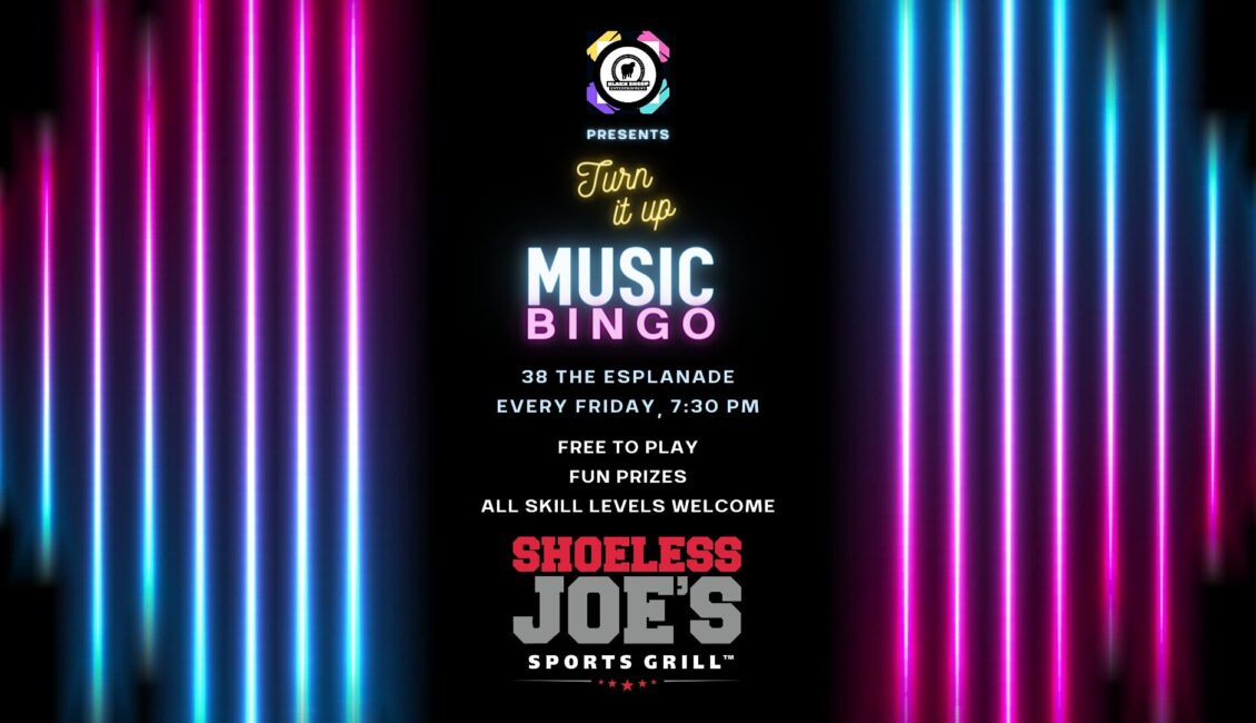 Music Bingo @ Shoeless Joe’s, The Esplanade