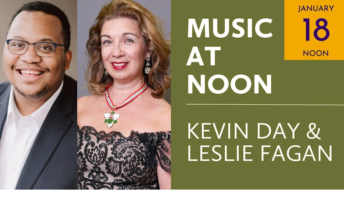 Music at Noon: Leslie Fagan & Kevin Day