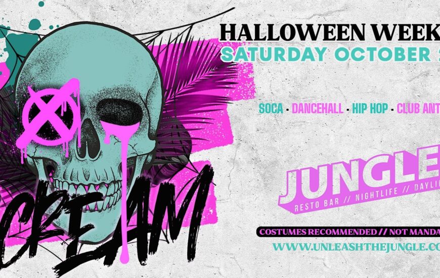 SCREAM ‘HALLOWEEN’ INSIDE JUNGLE