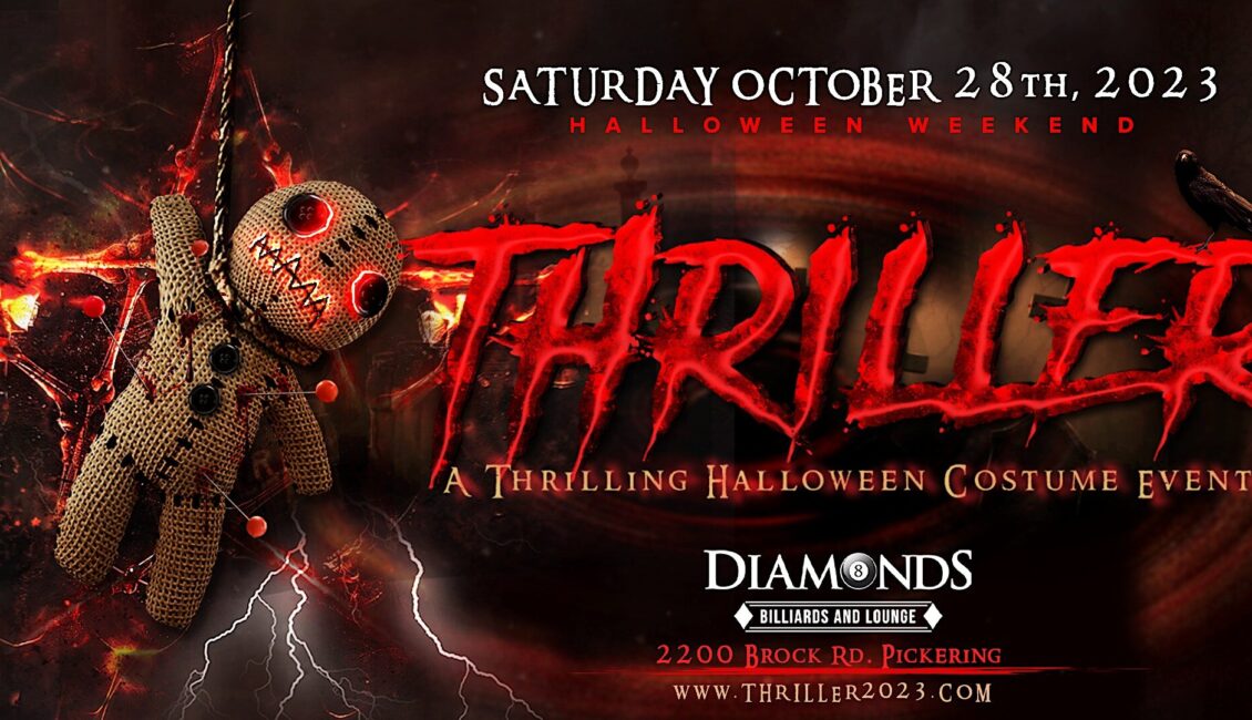 THRILLER 2023 The Halloween Costume Event Inside DIAMONDS LOUNGE