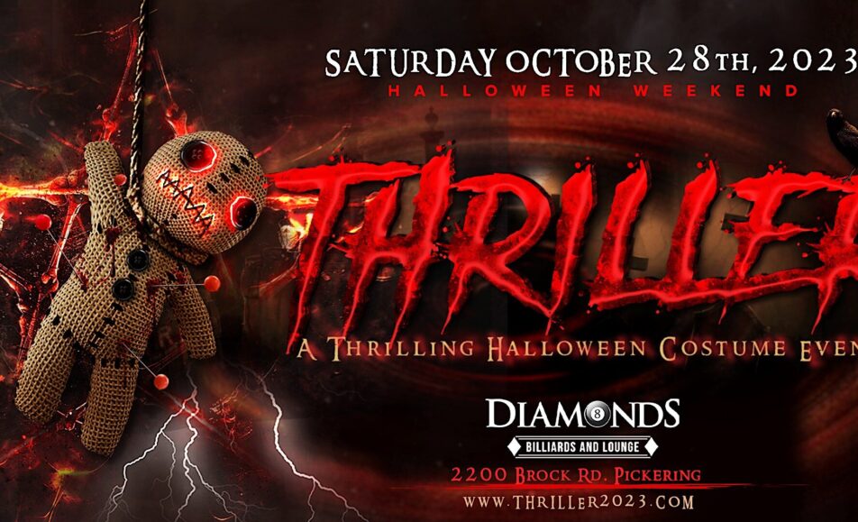 THRILLER 2023 The Halloween Costume Event Inside DIAMONDS LOUNGE