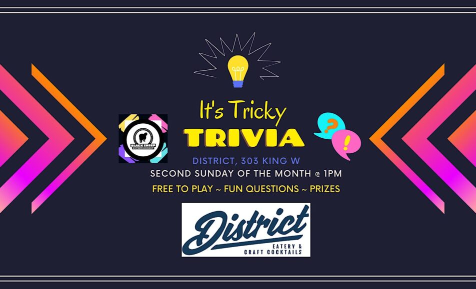 It’s Tricky Trivia at District Eatery