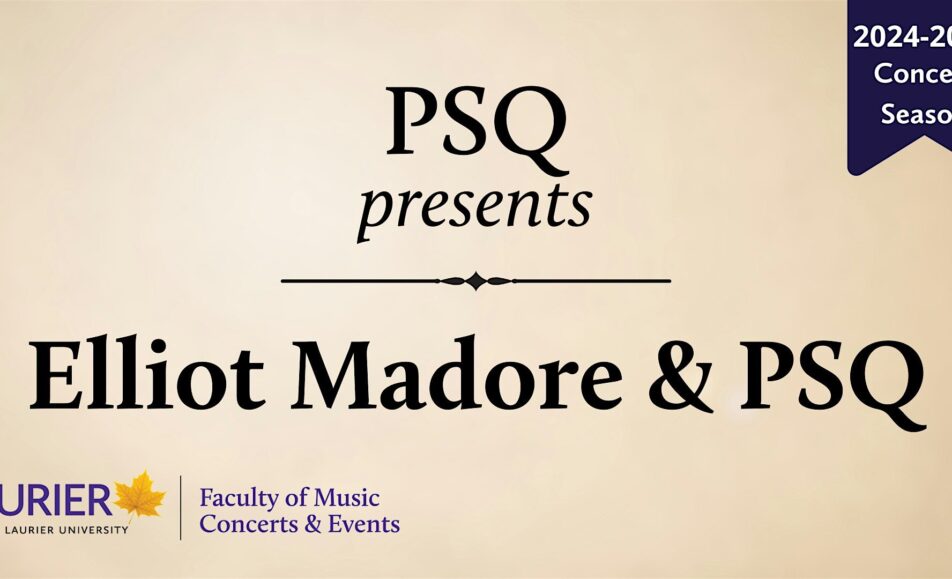 PSQ Presents: Elliot Madore & PSQ