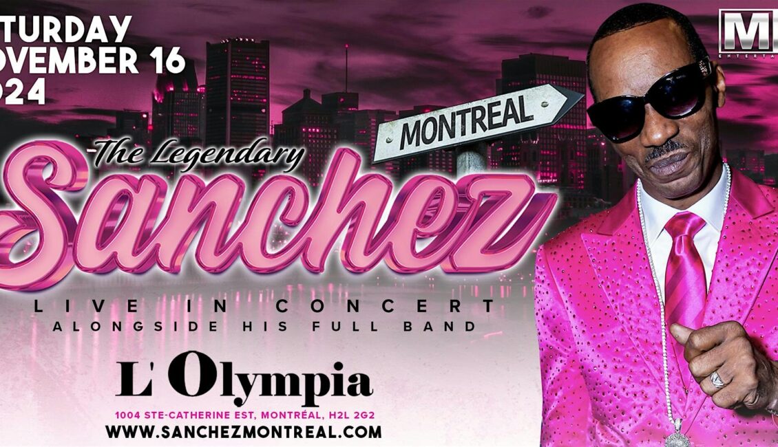 SANCHEZ Live In Concert In Montreal. Saturday November 16th, 2024