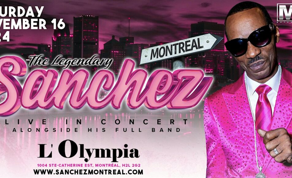 SANCHEZ Live In Concert In Montreal. Saturday November 16th, 2024