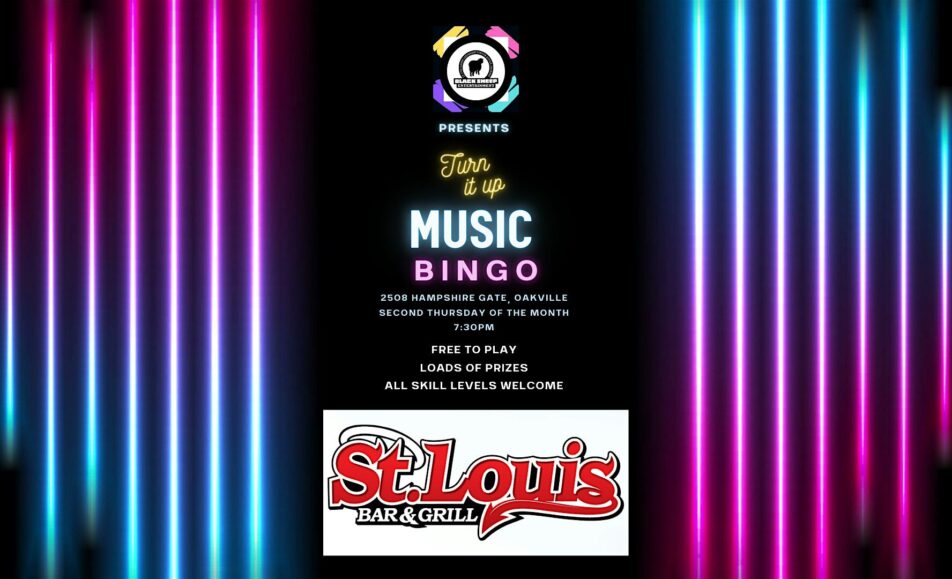 Music Bingo at St Louis Bar & Grill, Oakville