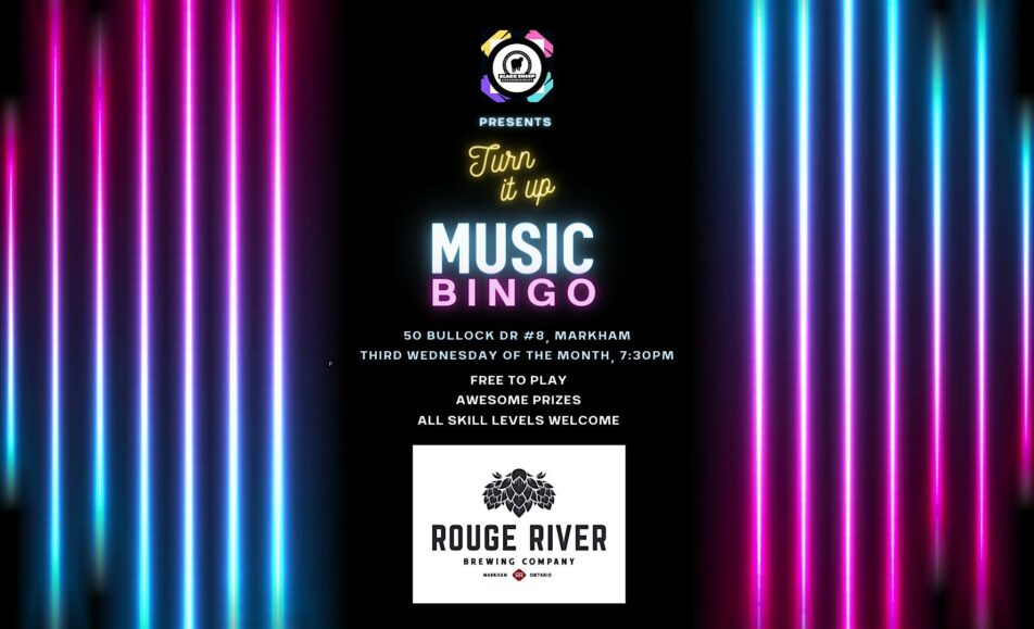 Music Bingo at Rouge River Brewing Co.