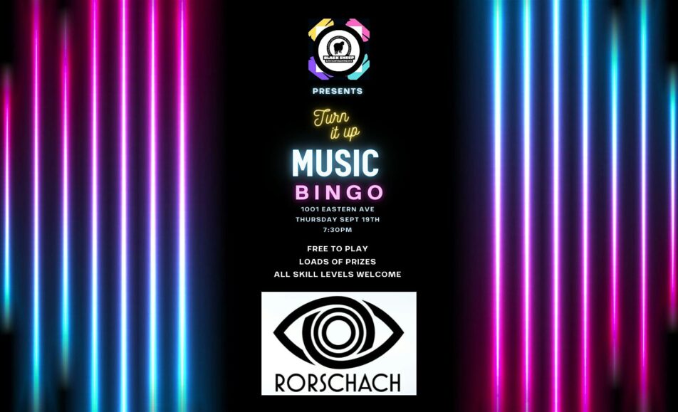 Music Bingo at Rorschach Brewing Co.