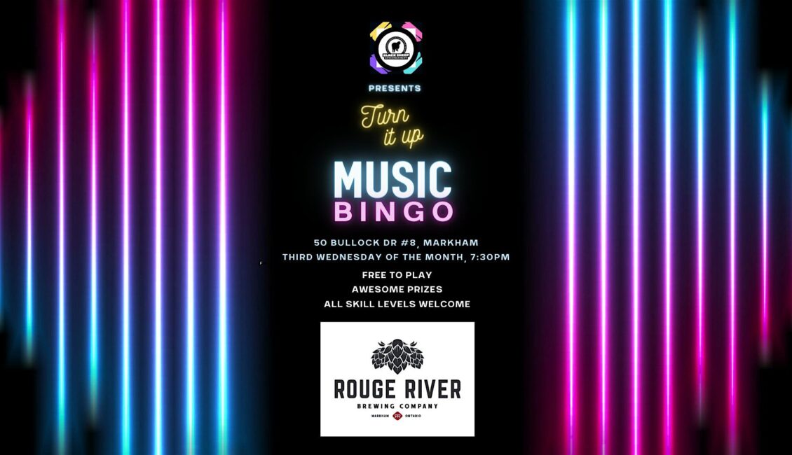 Music Bingo at Rouge River Brewing Co.