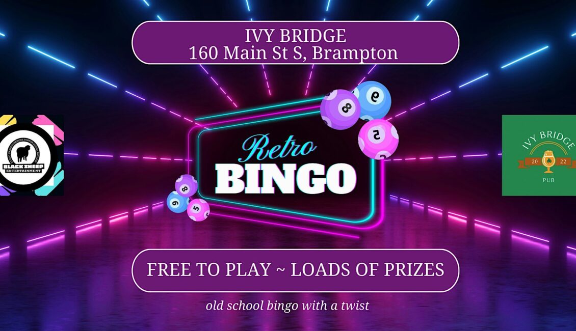 Retro Bingo at Ivy Bridge