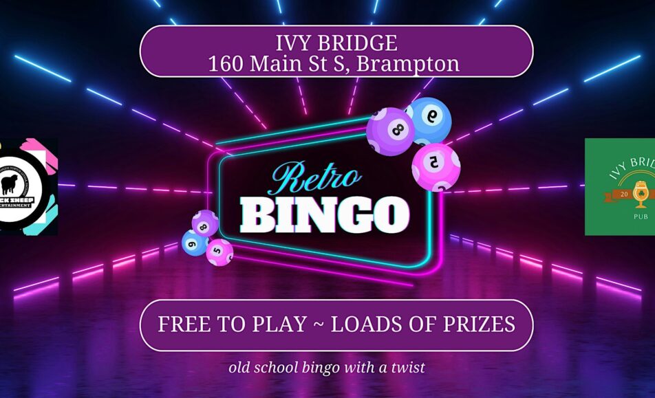 Retro Bingo at Ivy Bridge