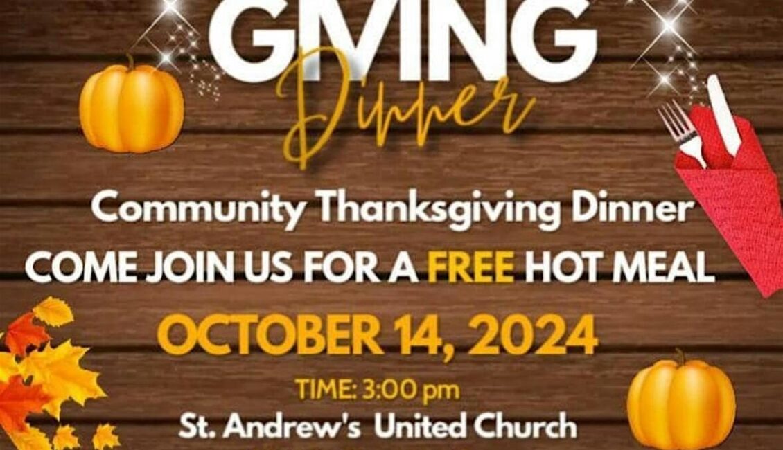 Christian Heritage Month | FREE Community Thanksgiving Dinner