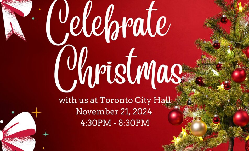 Christmas Celebration at Toronto City Hall