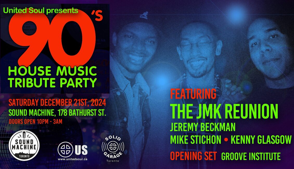 90’s House Music JMK Reunion Party (Kenny Glasgow & friends)