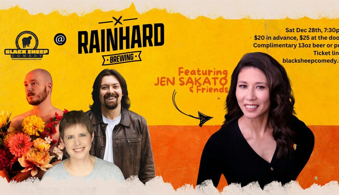 Black Sheep Comedy @ Rainhard Brewing Co. Featuring JEN SAKATO