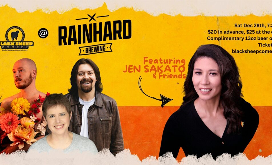 Black Sheep Comedy @ Rainhard Brewing Co. Featuring JEN SAKATO