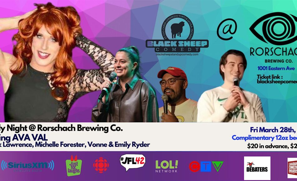 Black Sheep Comedy @ Rorschach Featuring AVA VAL
