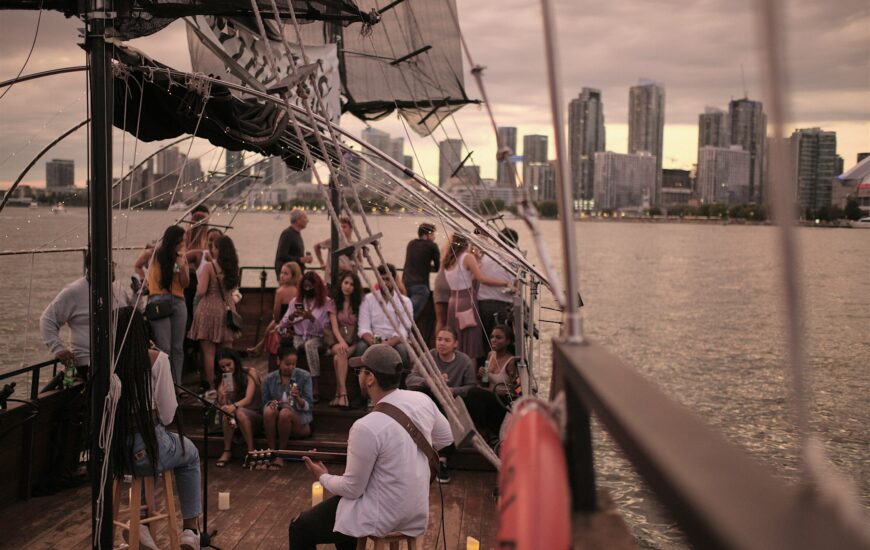 R&B Concert on a Pirate Ship