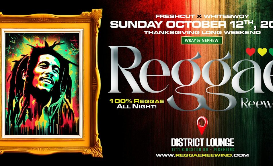 REGGAE REEWIND – 100% REGGAE ALL NIGHT!