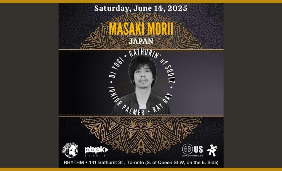 Masaki Morii (Japan), DJ YOGI, GATHURIN’ uf SOULZ, Junior Palmer & Ray Ray
