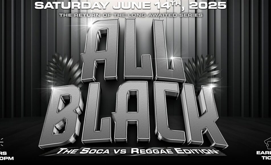 ALL BLACK – The Soca vs Reggae Edition