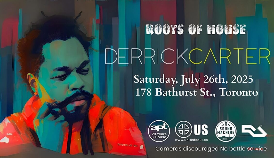 Roots Of House w/ Derrick Carter (Chicago) Roots Of House w/ Derrick Carter (Chicago)